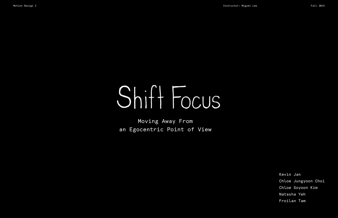 Shifts in Focus Telegraph