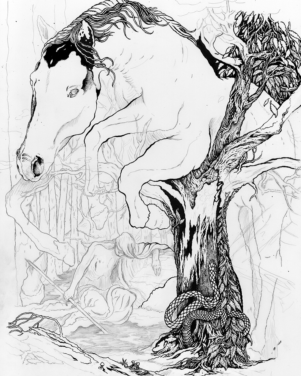 SunnO))) Let There Be Drone - David V. D'Andrea | Illustration