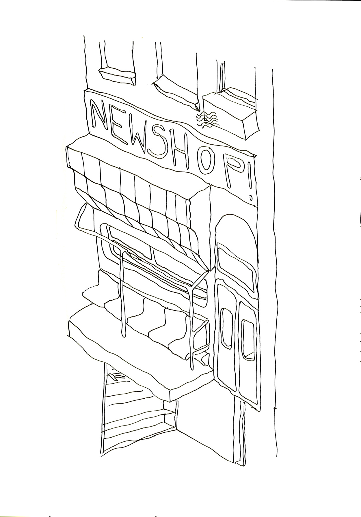 Subway Sketches Zachary Veach