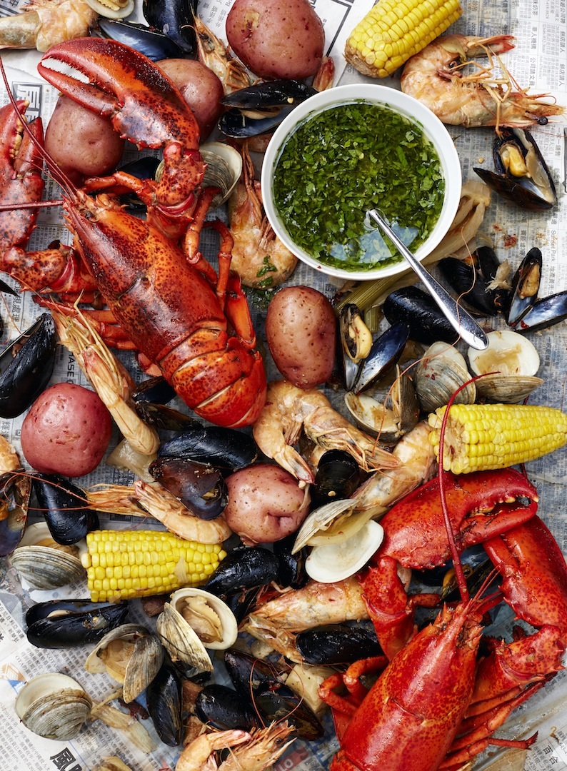 Bon Appétit Shellfish Boil Chris Lanier