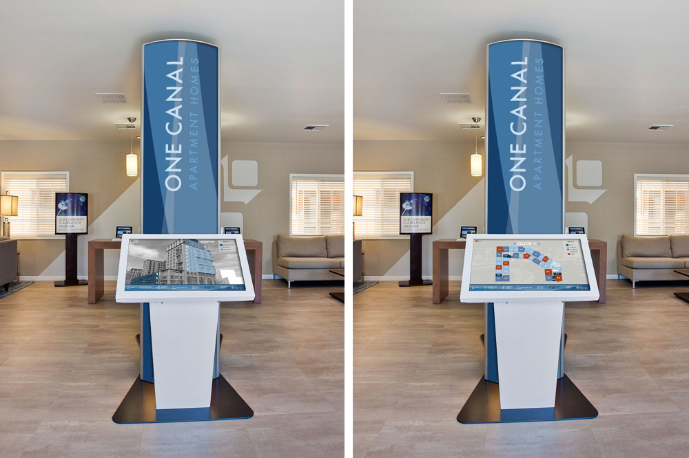 Leasing Kiosk Design Ashley Shoemaker Portfolio