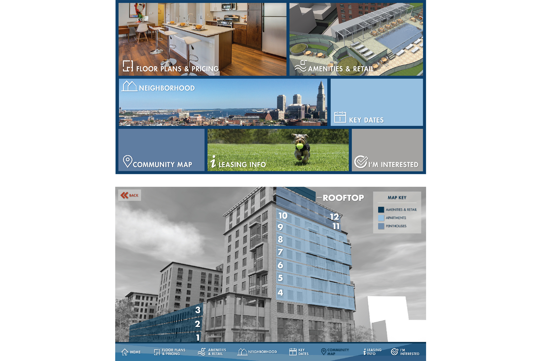 Leasing Kiosk Design Ashley Shoemaker Portfolio