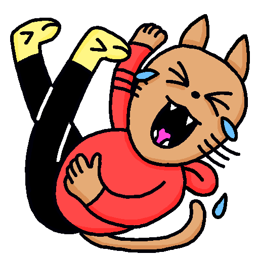 Animated Sticker pack for Whatsapp "Laugh it Off" Pablo Delcielo