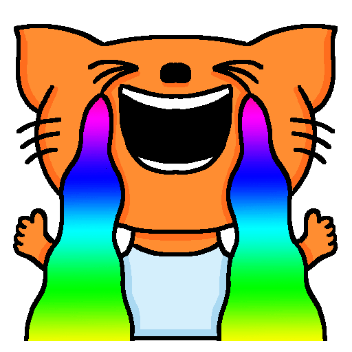 Animated Sticker pack for Whatsapp "Laugh it Off" Pablo Delcielo