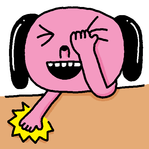 Animated Sticker pack for Whatsapp "Laugh it Off" Pablo Delcielo