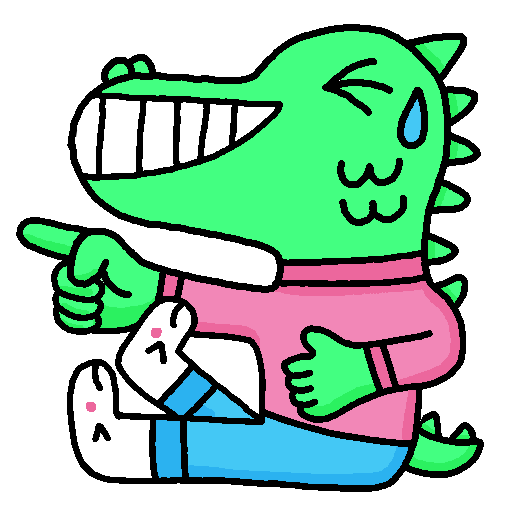 Animated Sticker pack for Whatsapp "Laugh it Off" Pablo Delcielo