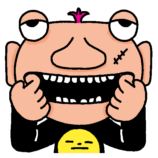 Animated Sticker pack for Whatsapp "Laugh it Off" Pablo Delcielo