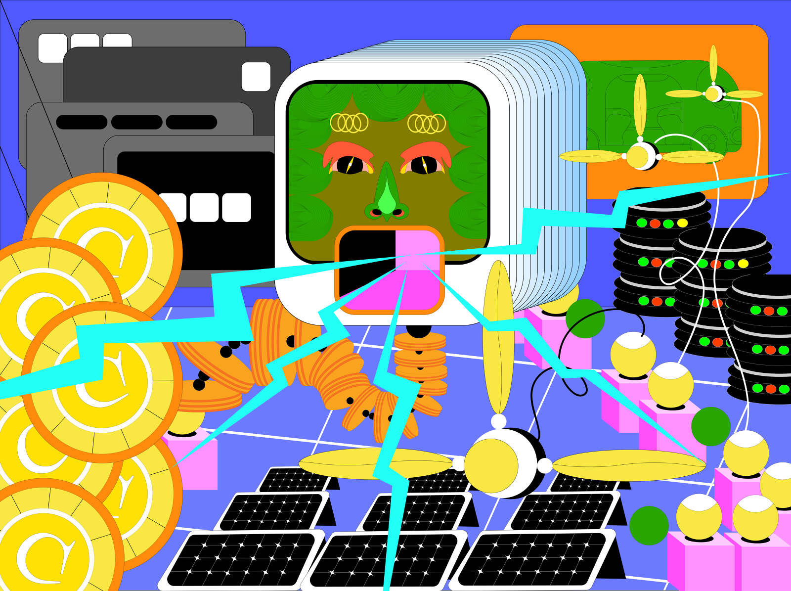 Illustration for Bloomberg Businessweek - Yashasvi