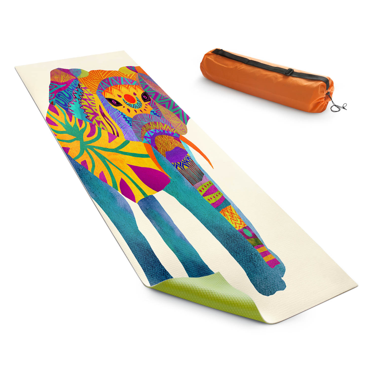 Yoga Mats Pom Graphic Design