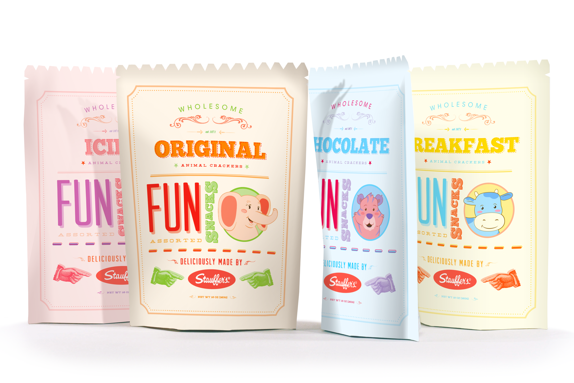 Animal Crackers Packaging Taylor Benvenutti