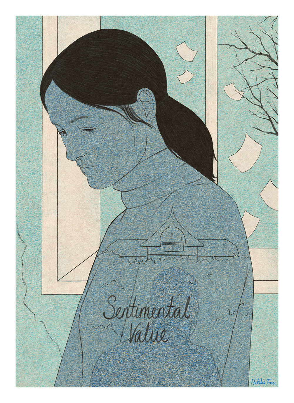 Sentimental Value illustration - Natalie Foss