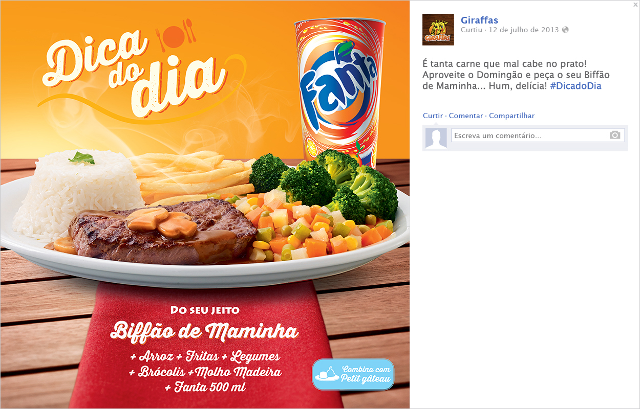 Giraffas Fanpage Pedro Leo