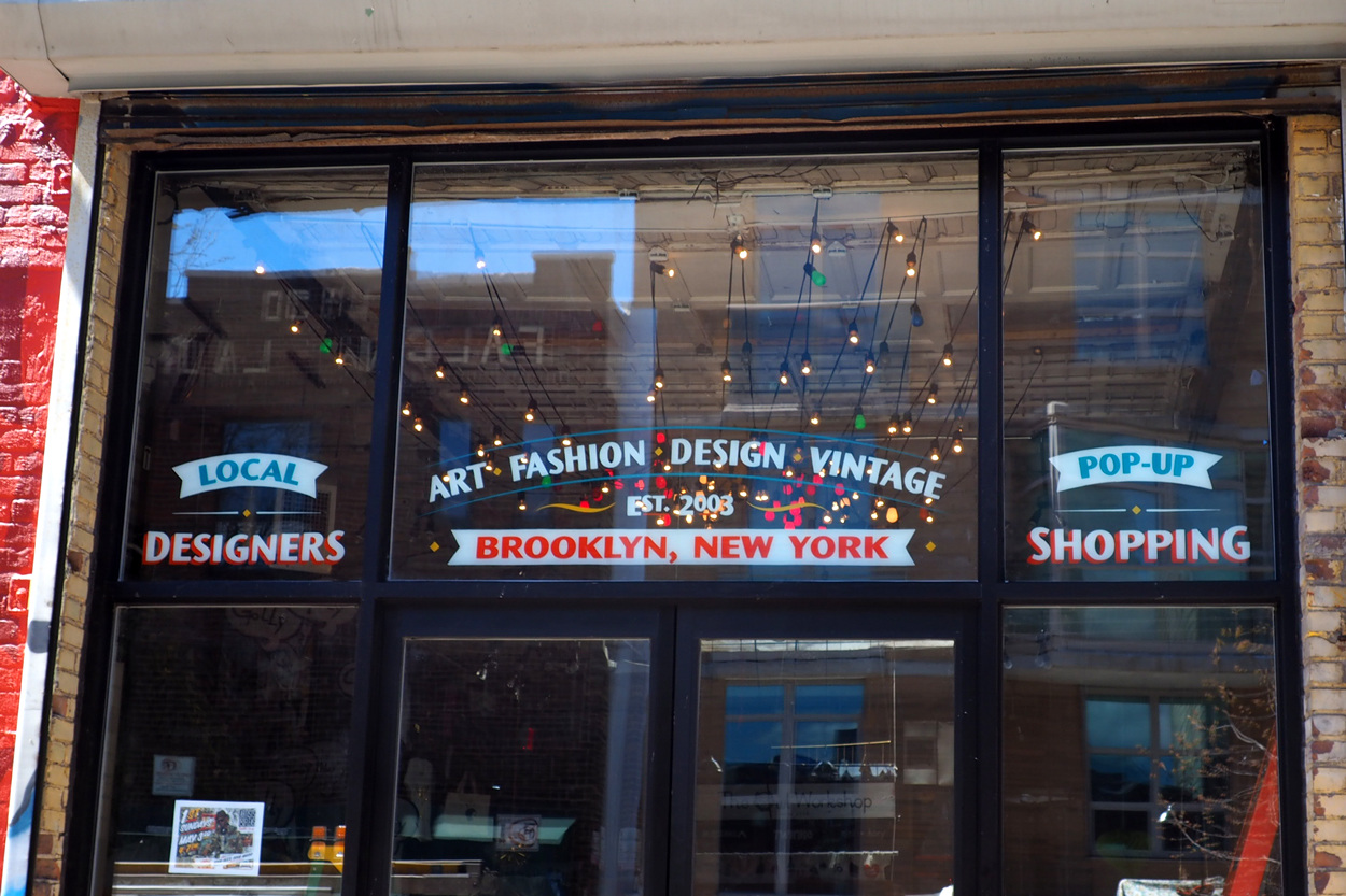 Artists & Fleas Williamsburg Windows - Brush & Leaf Inc.