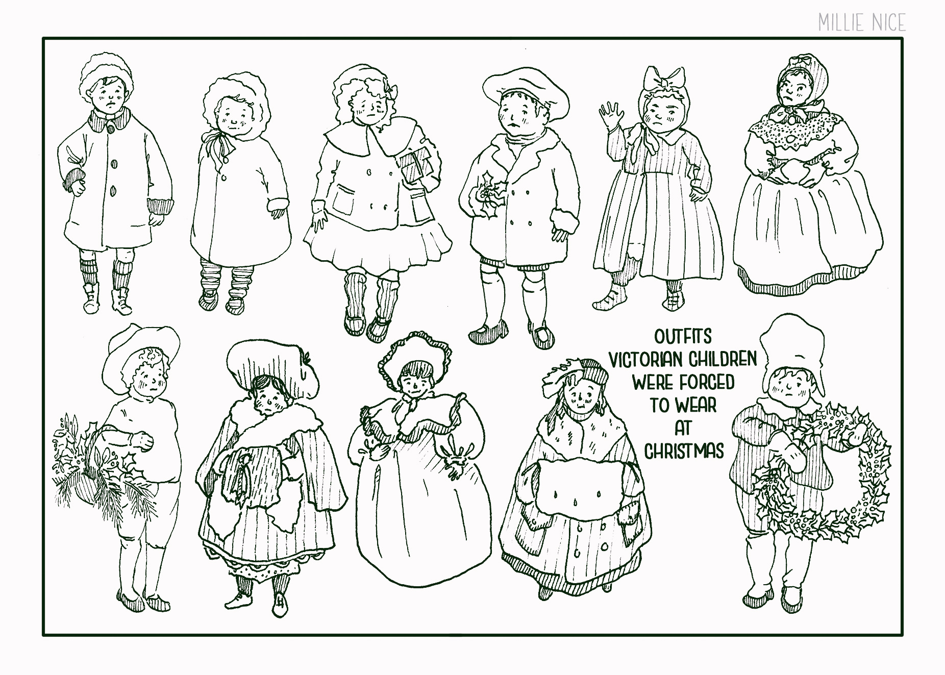 MISERABLE VICTORIAN CHILDREN Millie Nice