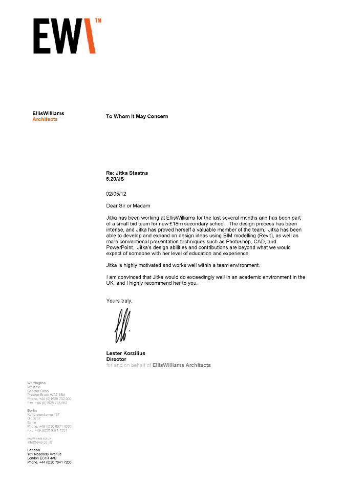 letters of recommendation jiti portfolio letter of recommendation portfolio