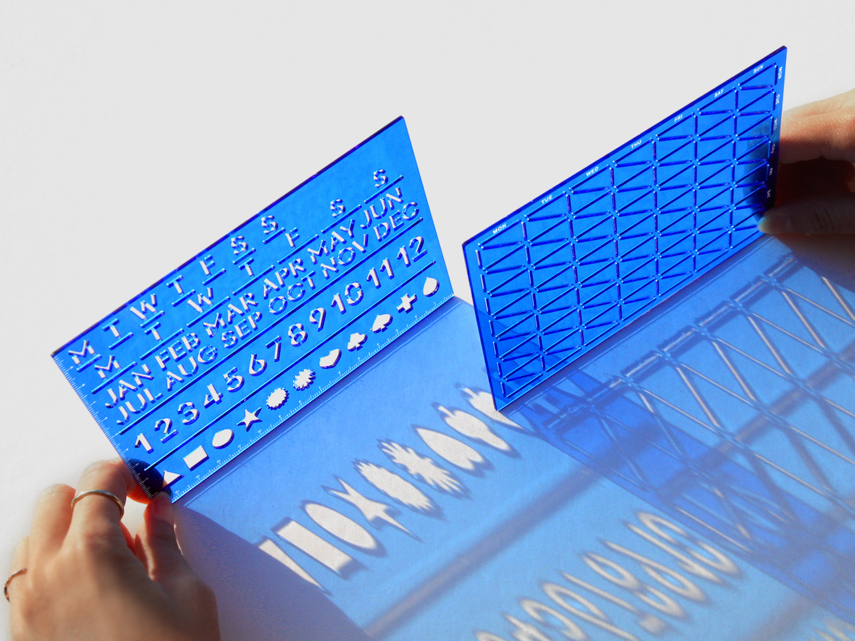 달력자 Calendar Ruler - 김가든 Kimgarden