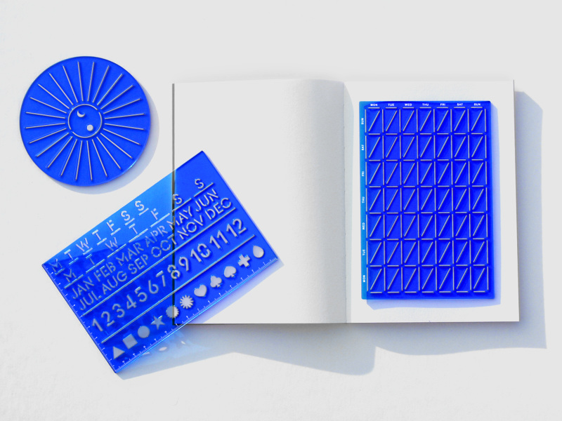 달력자 Calendar Ruler - 김가든 Kimgarden