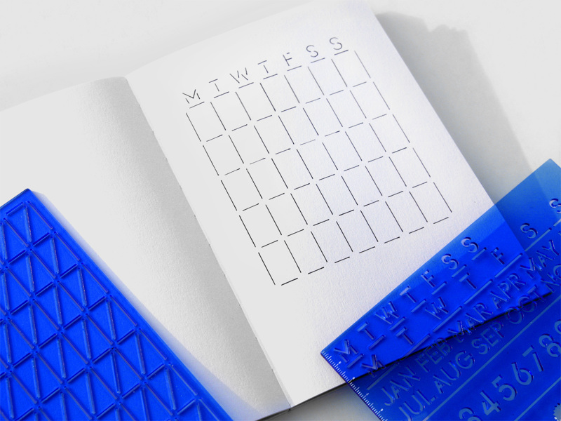 달력자 Calendar Ruler - 김가든 Kimgarden