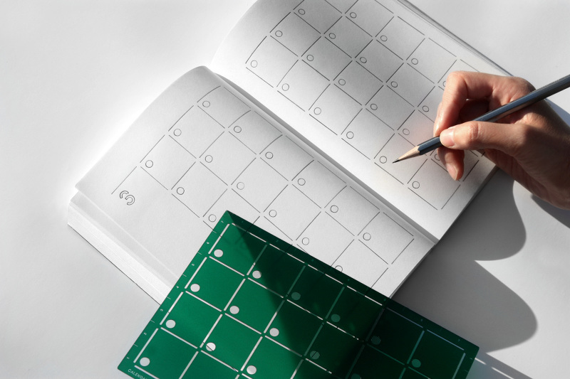 달력자 2 Calendar Ruler 2 - 김가든 Kimgarden