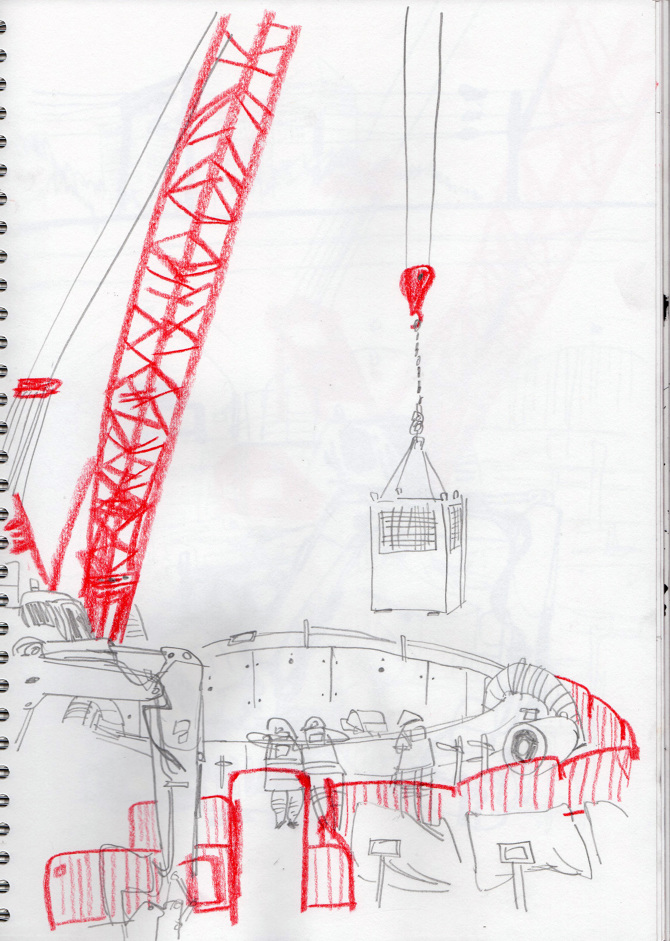 Crossrail - Alex Nicholson Illustration