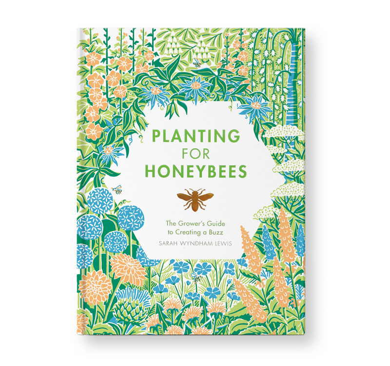Planting for Honeybees James Lewis Illustration