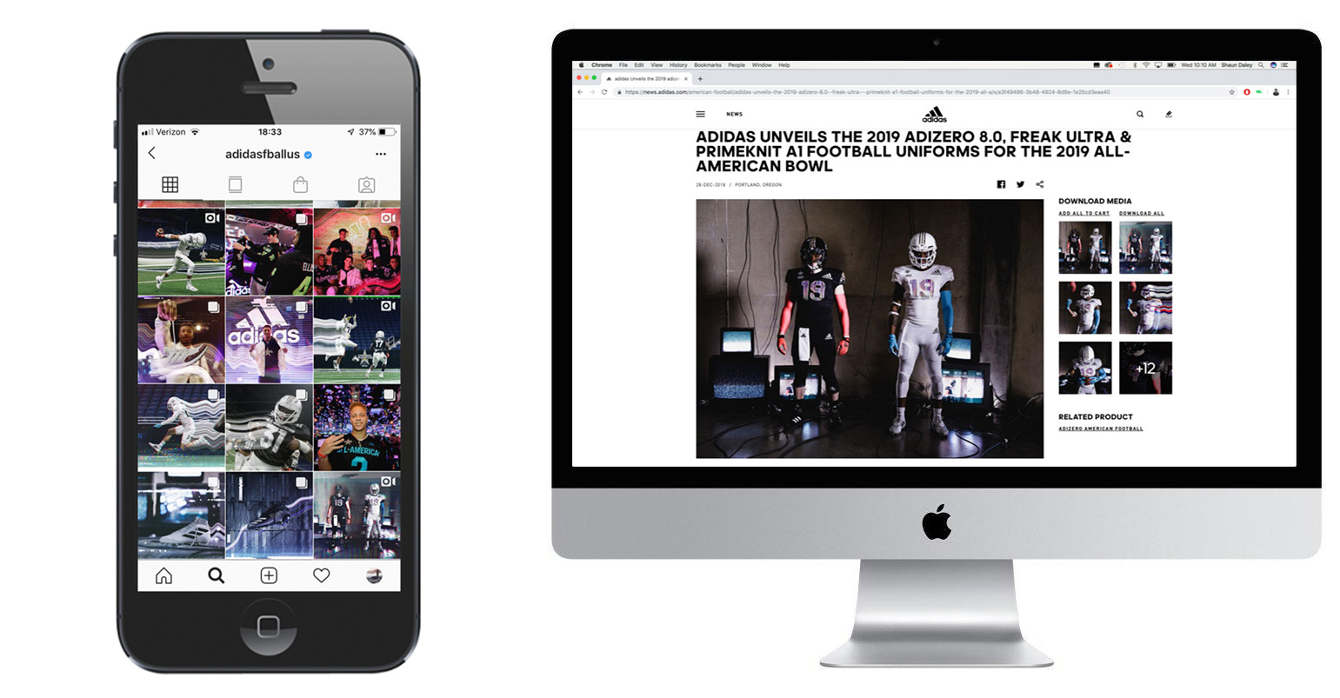 adidas website glitch