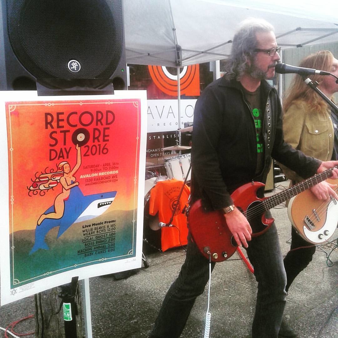 Record Store Day Lariat Creative • Bellingham Flag • Seattle Flag