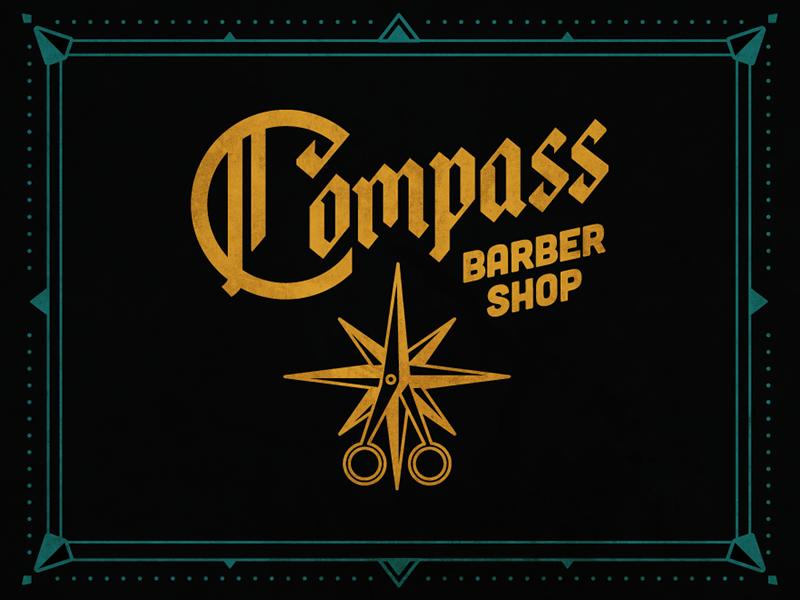 Compass Barber Shop Lariat Creative • Bellingham Flag • Seattle Flag