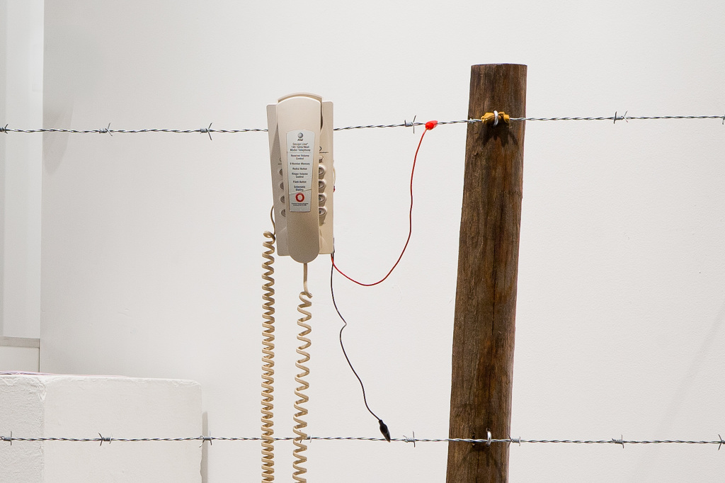Barbed Wire Fence Telephone Phil Peters