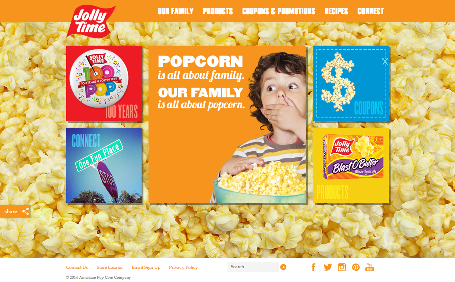 JOLLY TIME Pop Corn Allison Sipple