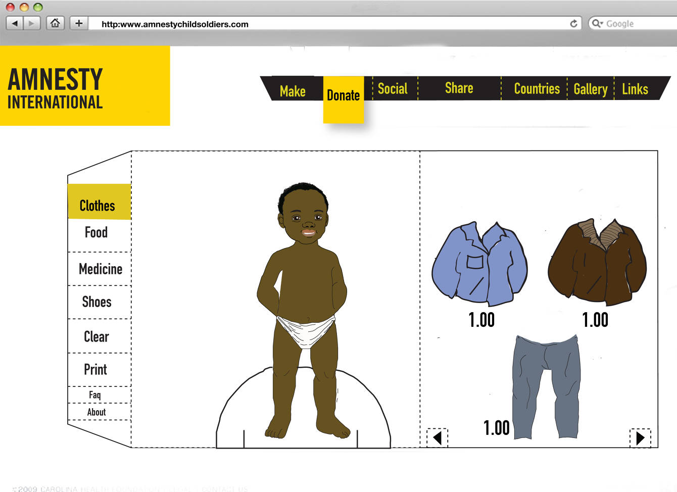 Amnesty child soldiers - michael collins Amnesty child soldiers - michael collins