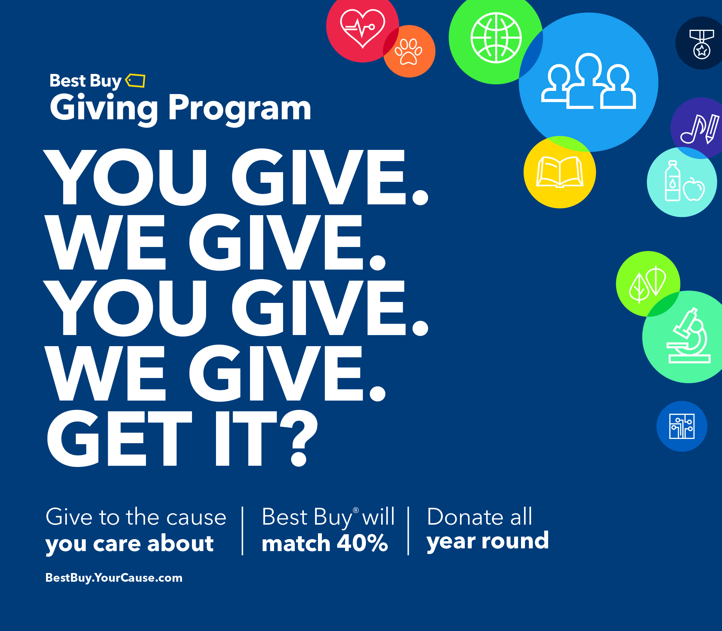 Best Buy Employee Giving Program michael collins