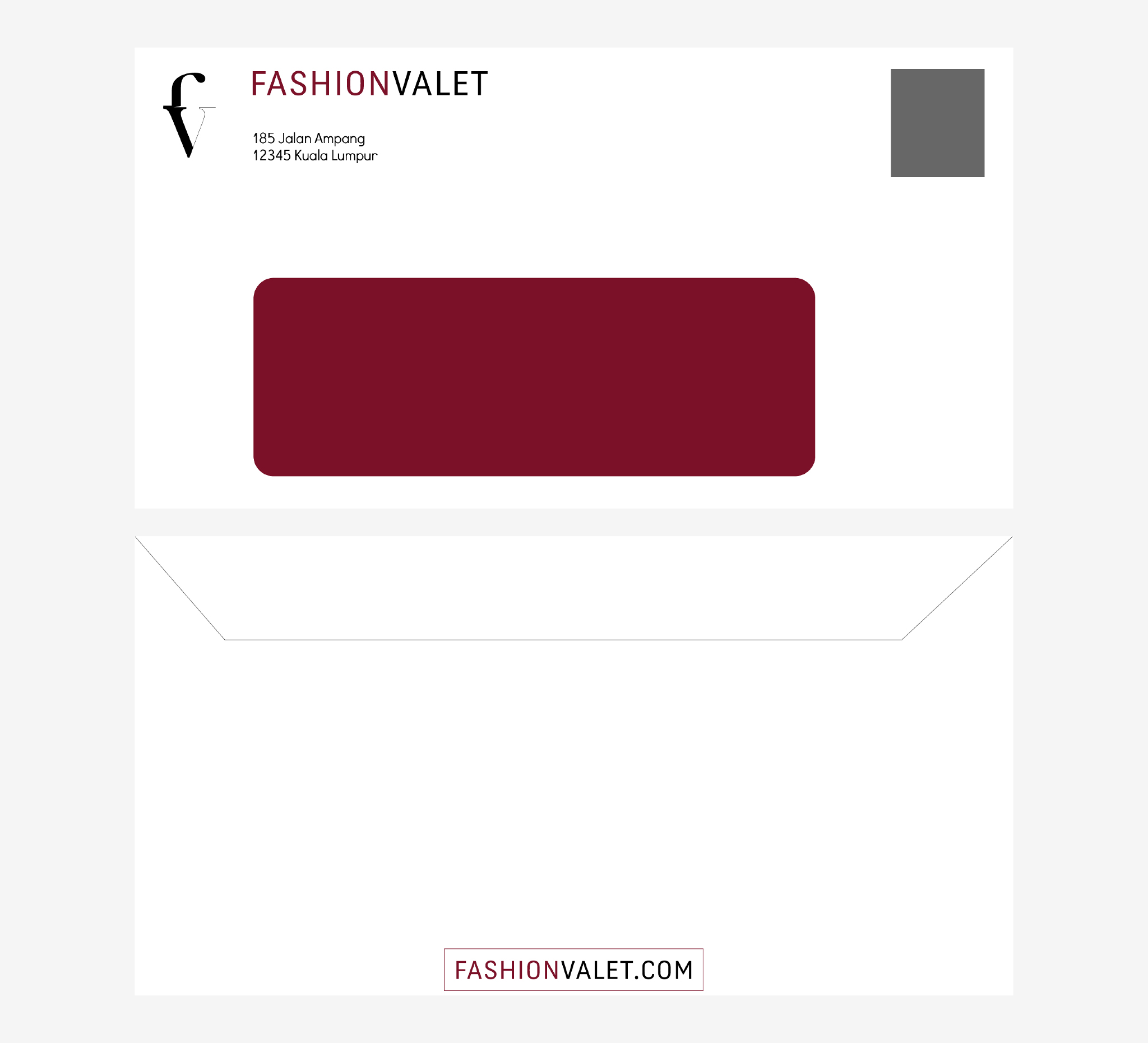 Brand Identity Fashion Valet Juma'ah J