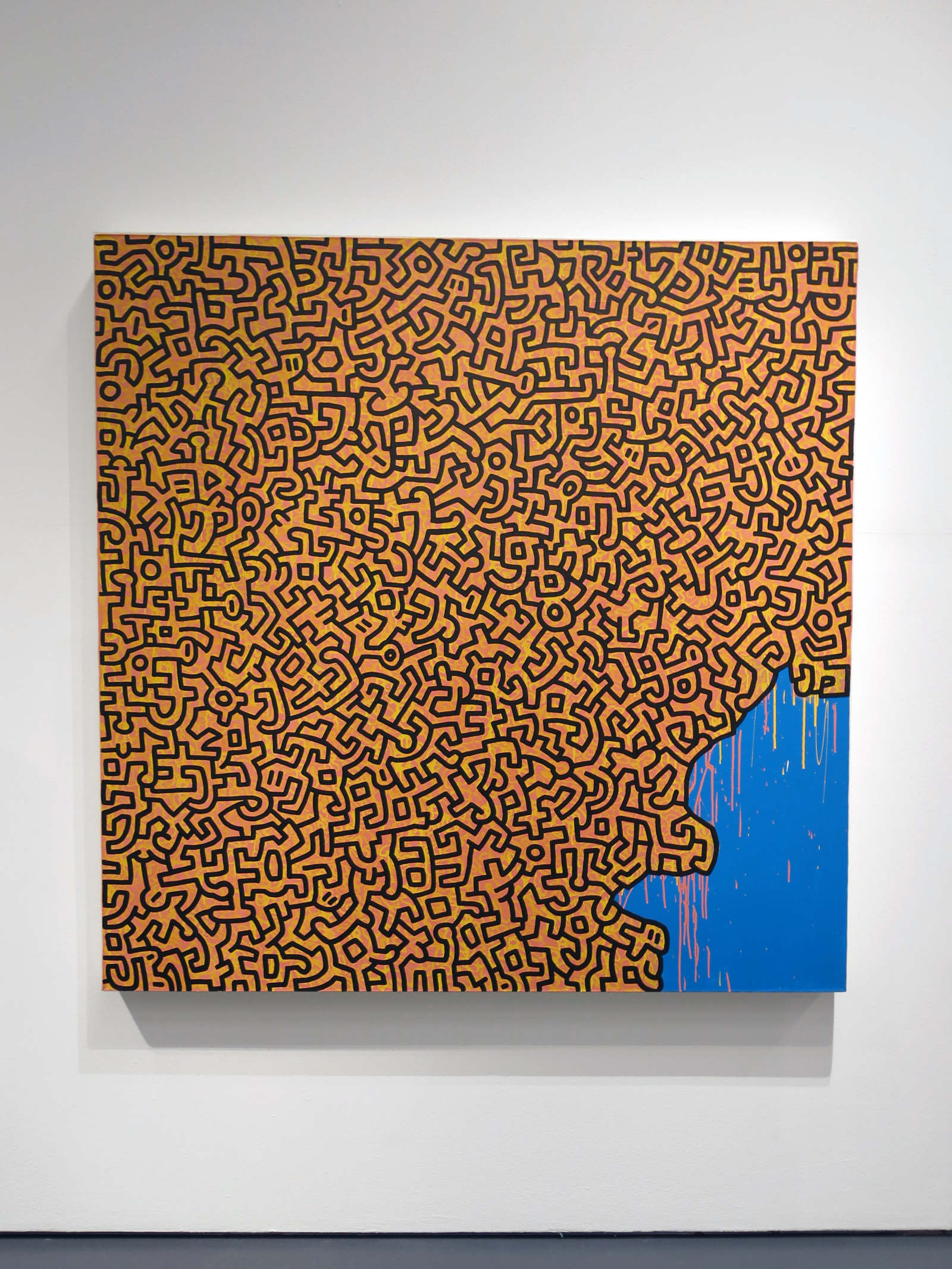 Keith Haring、Brazil、希少画集画、新品額装付 Keith Haring Brazil Lovey - de Young & Legion of Honor