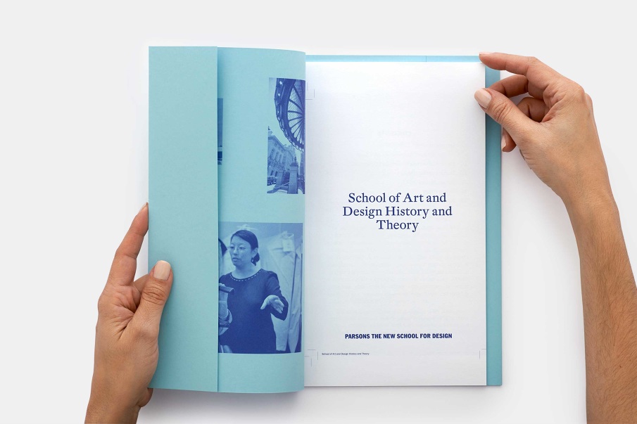 Booklet Parsons' School of Art and Design History and Theory Paula