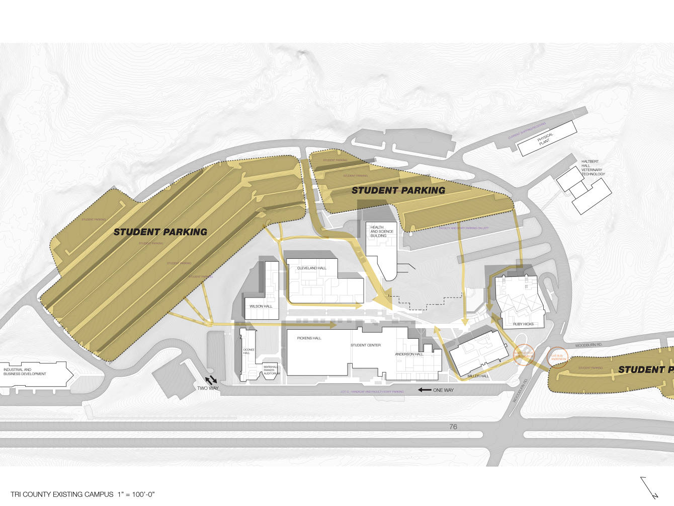 Tri County Tech Map Tri County Technical College - Wetzel_Works