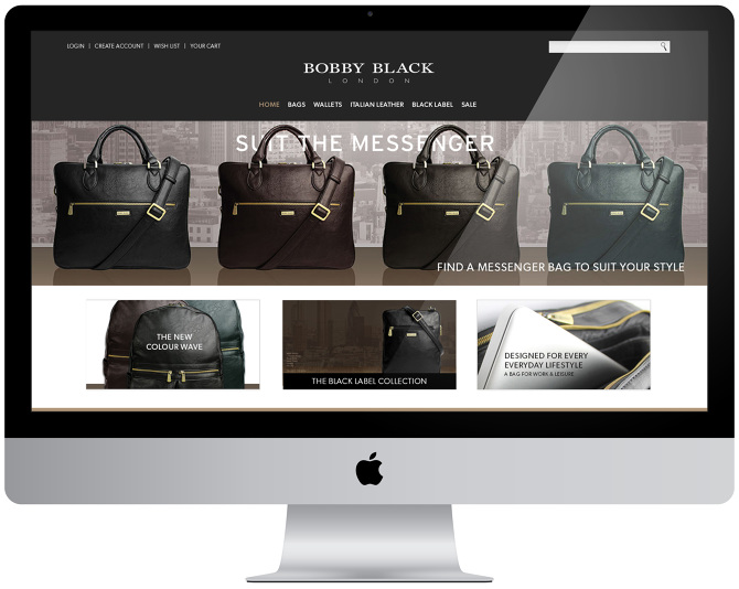 Bobby Black Web Design Proposal - Bradley Mills