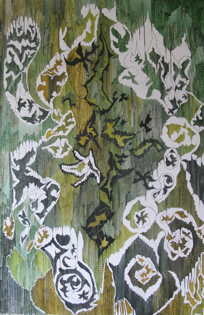 Netty Raff Organic paintings - www.marialiffner.com