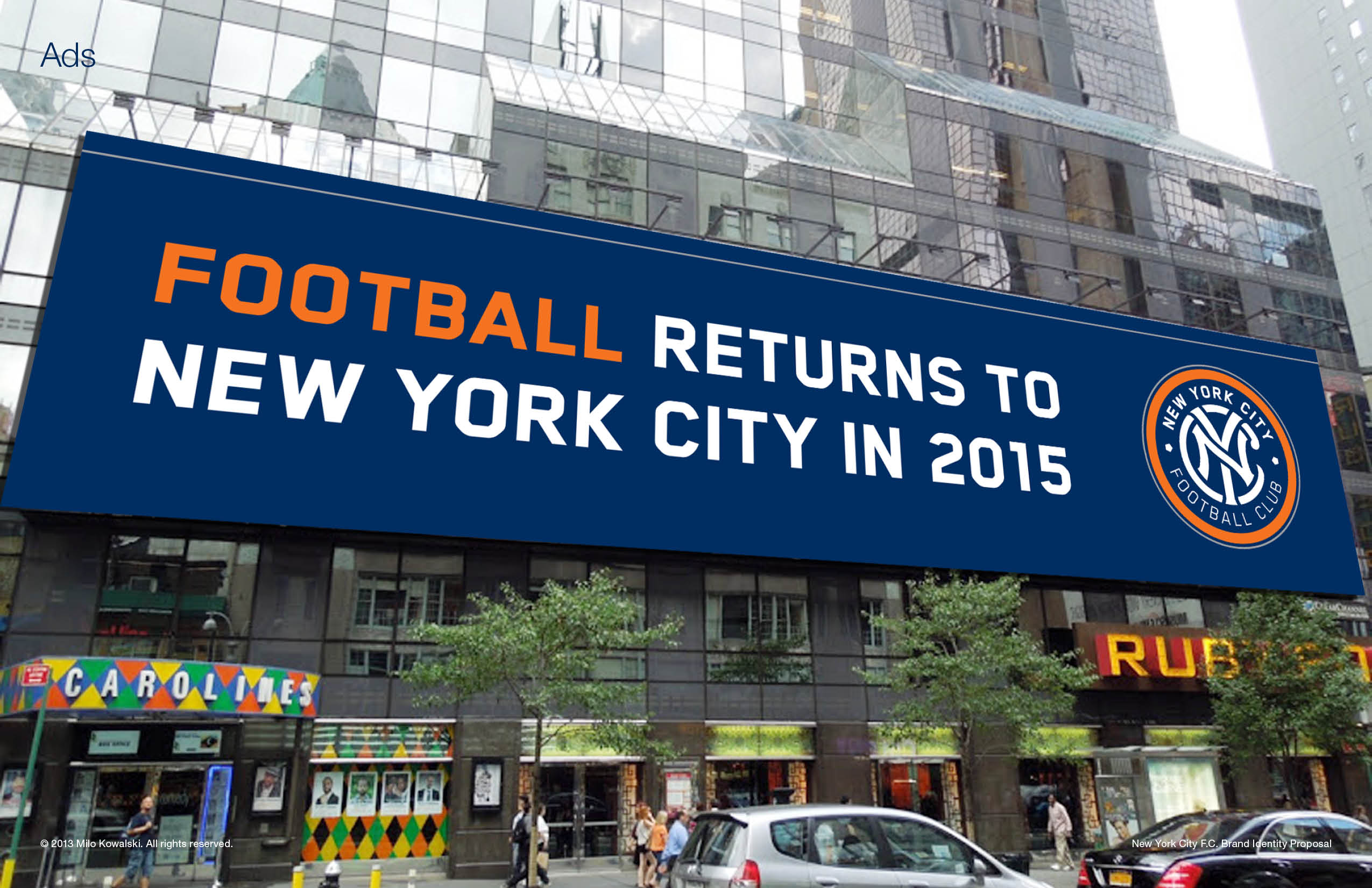 New York City F.C. Brand Proposal Milo Kowalski