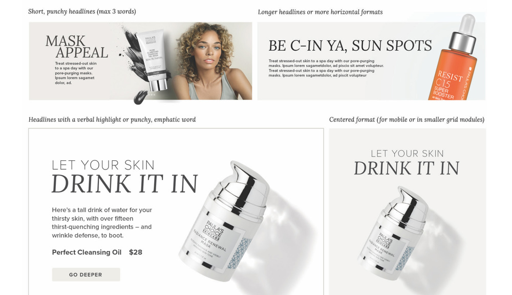 design / interactive style guide - Necia Dallas • Story, Design, and UX