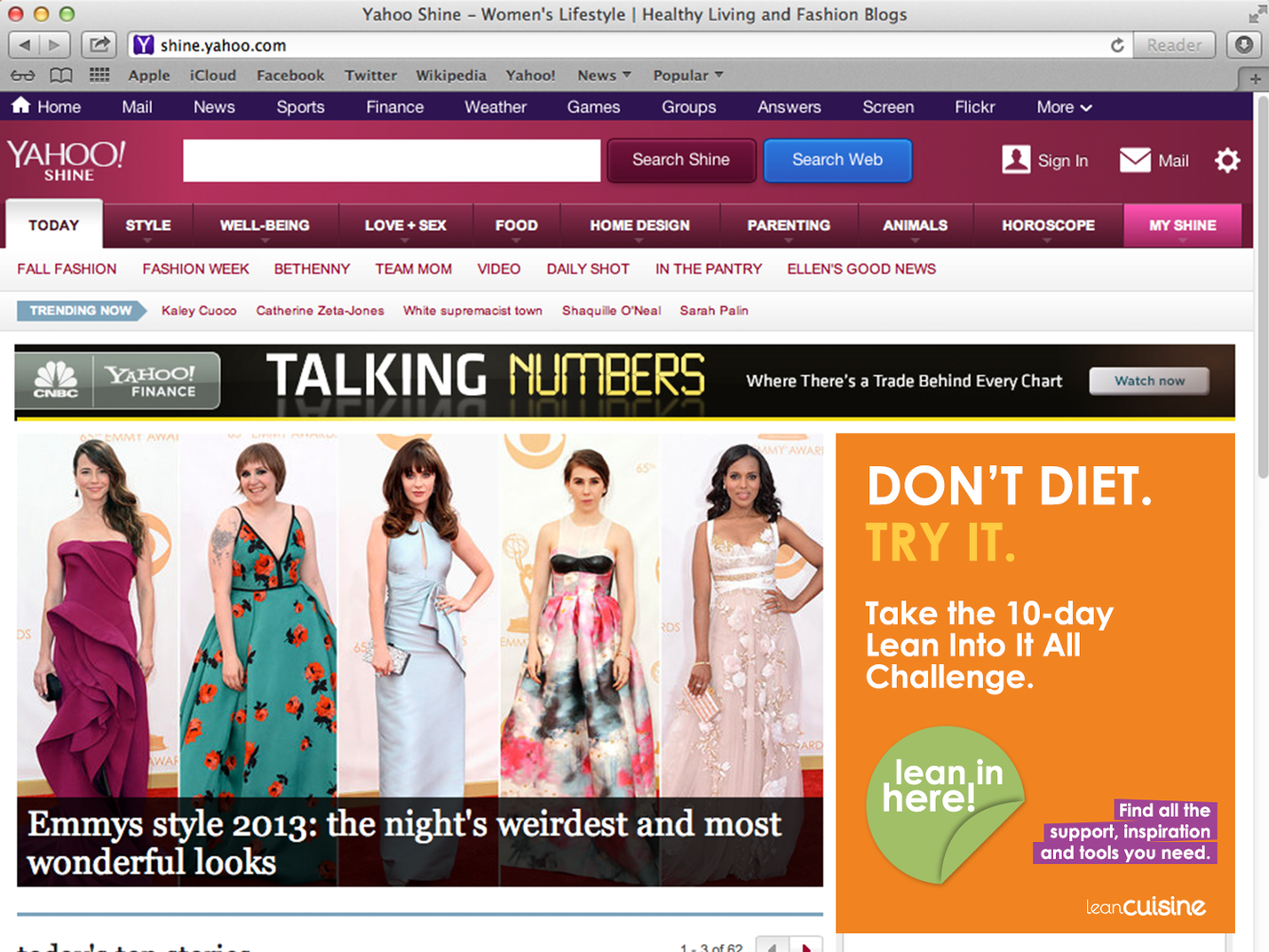 Lean Cuisine Banner Ad Tk Designs
