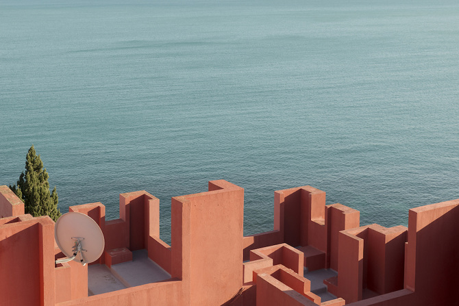 Fotografia La Muralla Roja Esplosione Di Colori Osso