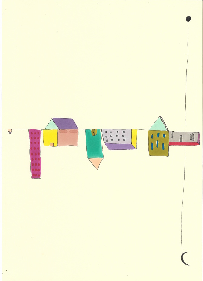 Illustrazione Il Tratto Essenziale E Infantile Di Chiara