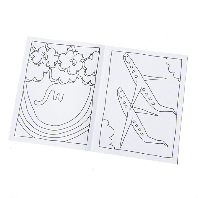 Noodle Doodle Coloring Book - EGGYPRESS