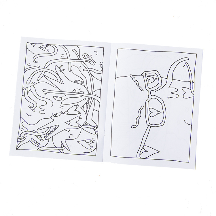 Noodle Doodle Coloring Book - EGGYPRESS