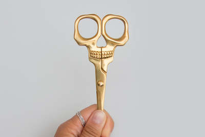 Skeleton Hand Scissors skull scissors - andy mason / industrial designer