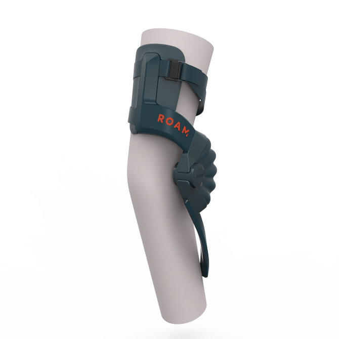 Roam Robotics axonometric with leg