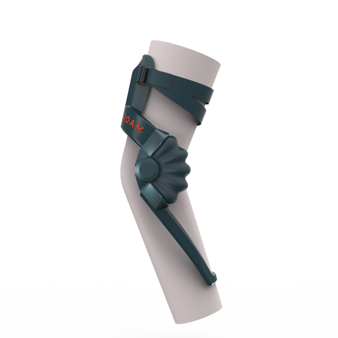 Roam Robotics side view with leg