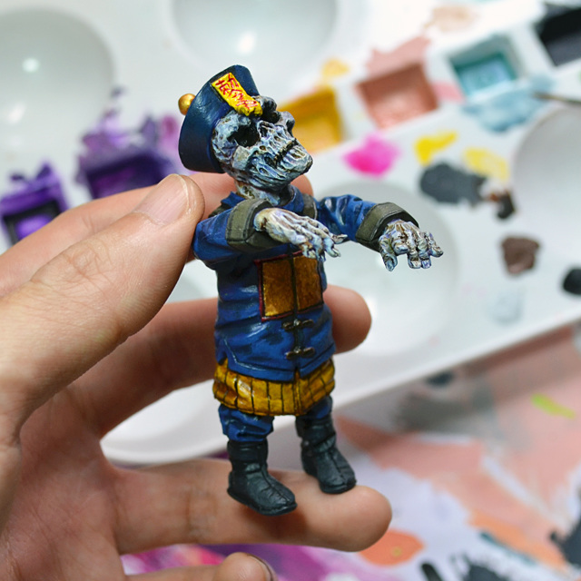 Jiangshi Acolyte - Daniel Yu | sculptor, resin slinger