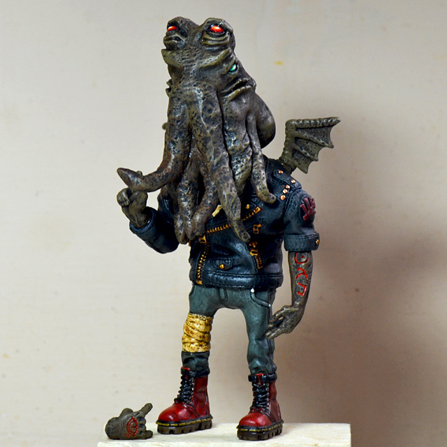 Oi! Cthulhu - Daniel Yu | sculptor, resin slinger